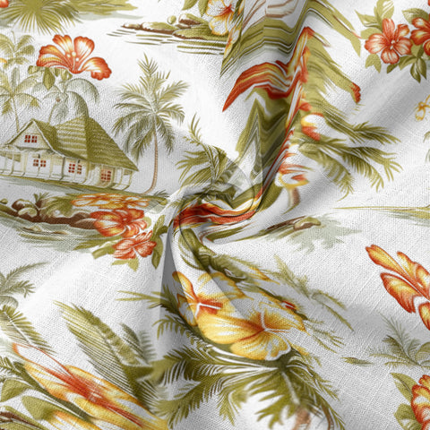 Maori Pattern Short Sleeve Luau Beach Aloha Hawaiian Shirt, Vintage Hawaiian Pattern Shirt - The Palmix