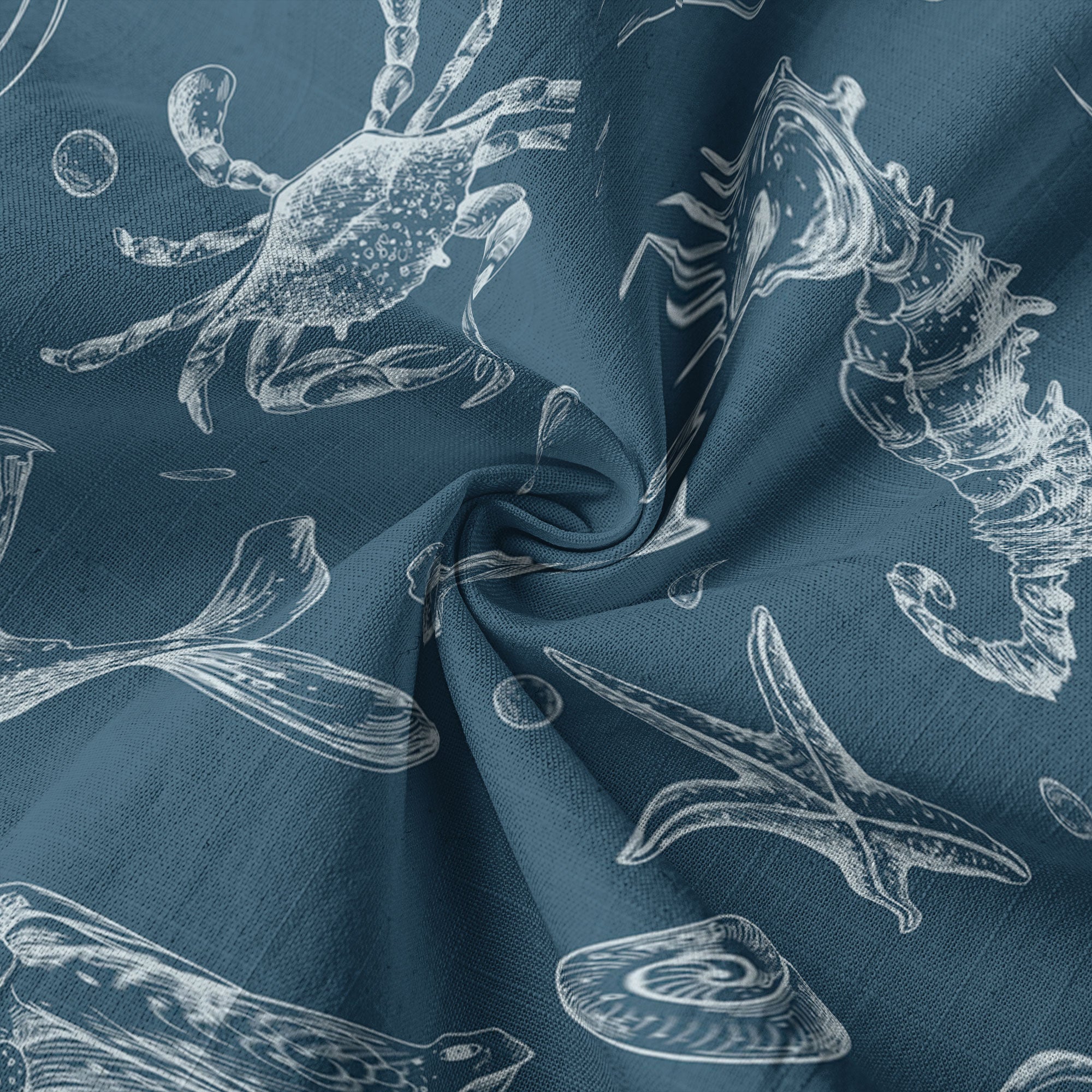 Sea Shells Animal Pattern Hawaii Shirt, Turtle Sea Shells Hawaiian Shirt for Men Women - The Palmix