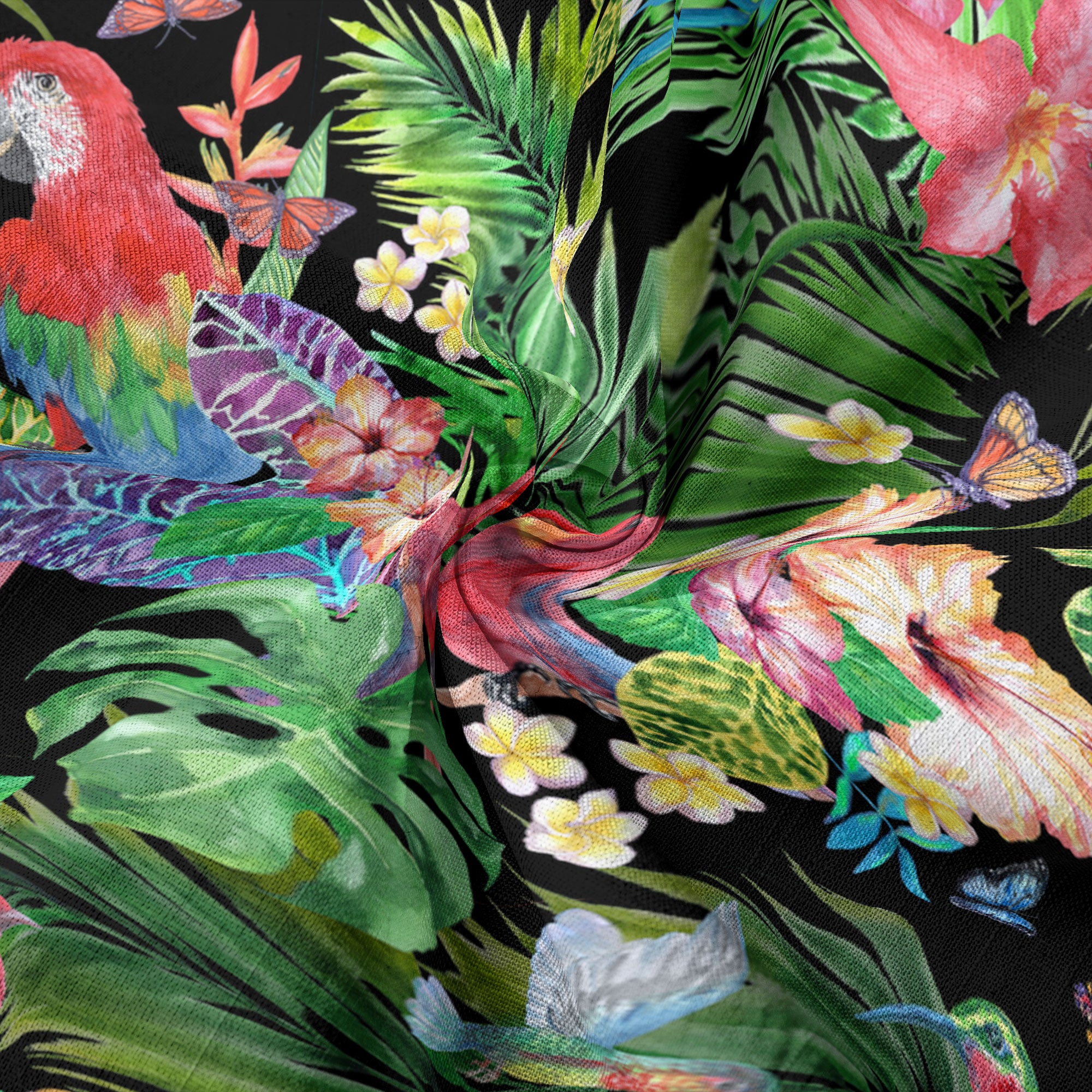 Parrot Hawaii Shirt for Men Women - Tropical Hawaiian Shirt - The Palmix