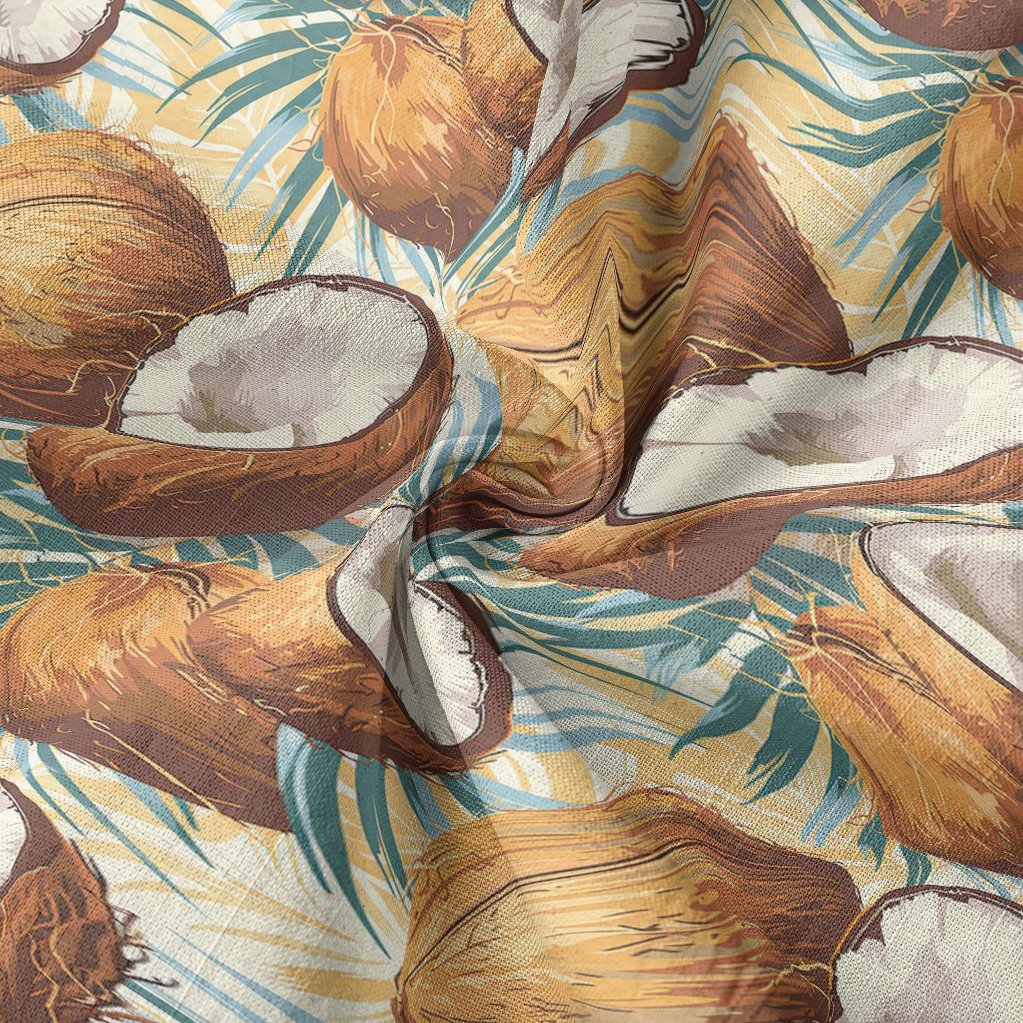 Sunset Trees Pattern Hawaii Shirt, Coconut Pattern Hawaii Shirt, Summer Beach Shirt - The Palmix