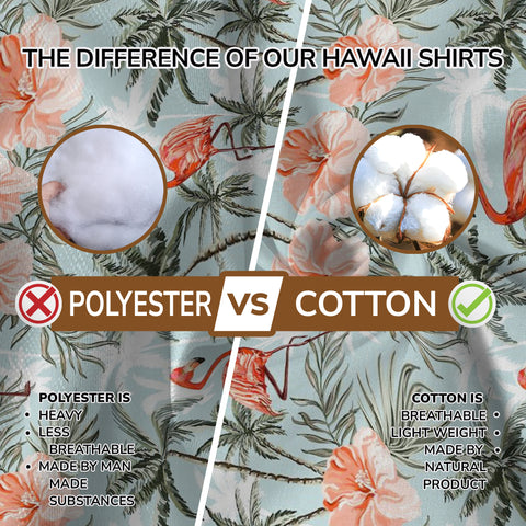 Flamingo Aloha Hawaii Shirt, Summer Beach Hawaii Shirt