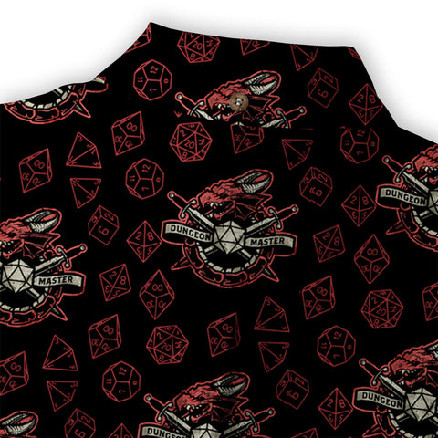 DND Celestrial Dice Pattern Aloha Hawaii Shirt, D20 Stars Constellation, Sun and Crescent Button Down Shirt - The Palmix