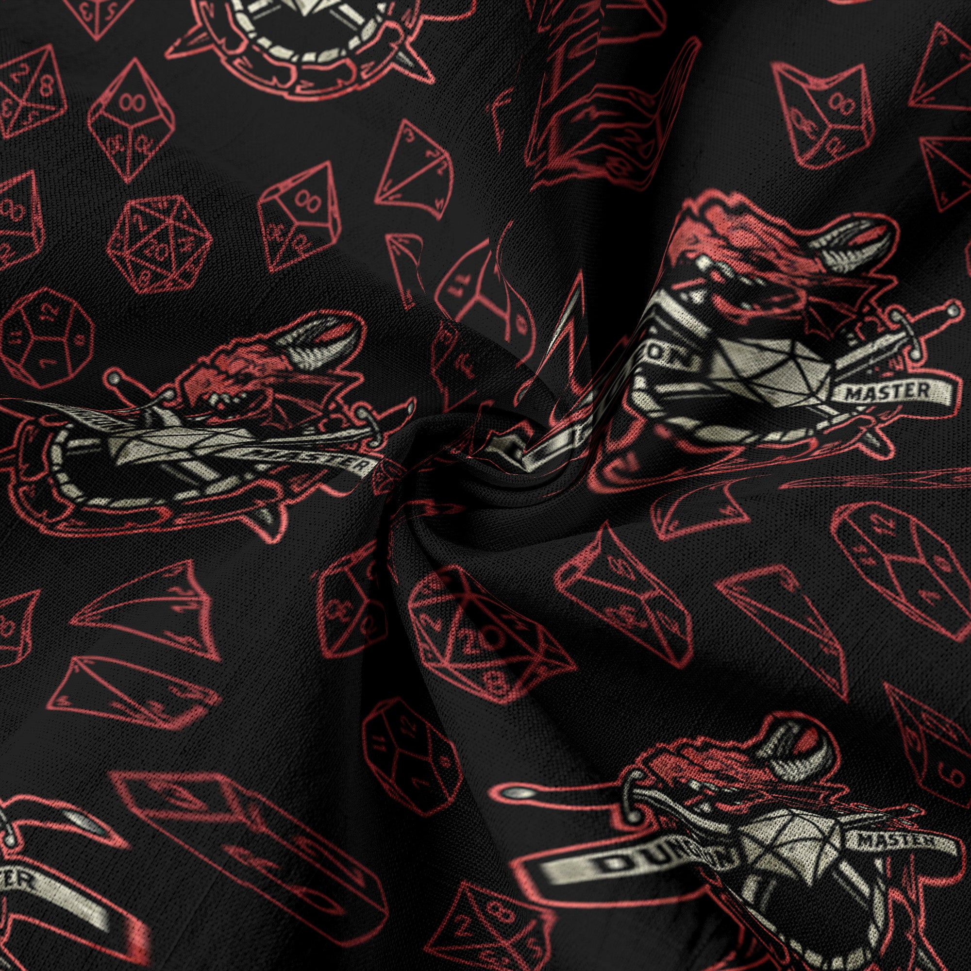 DND Celestrial Dice Pattern Aloha Hawaii Shirt, D20 Stars Constellation, Sun and Crescent Button Down Shirt - The Palmix